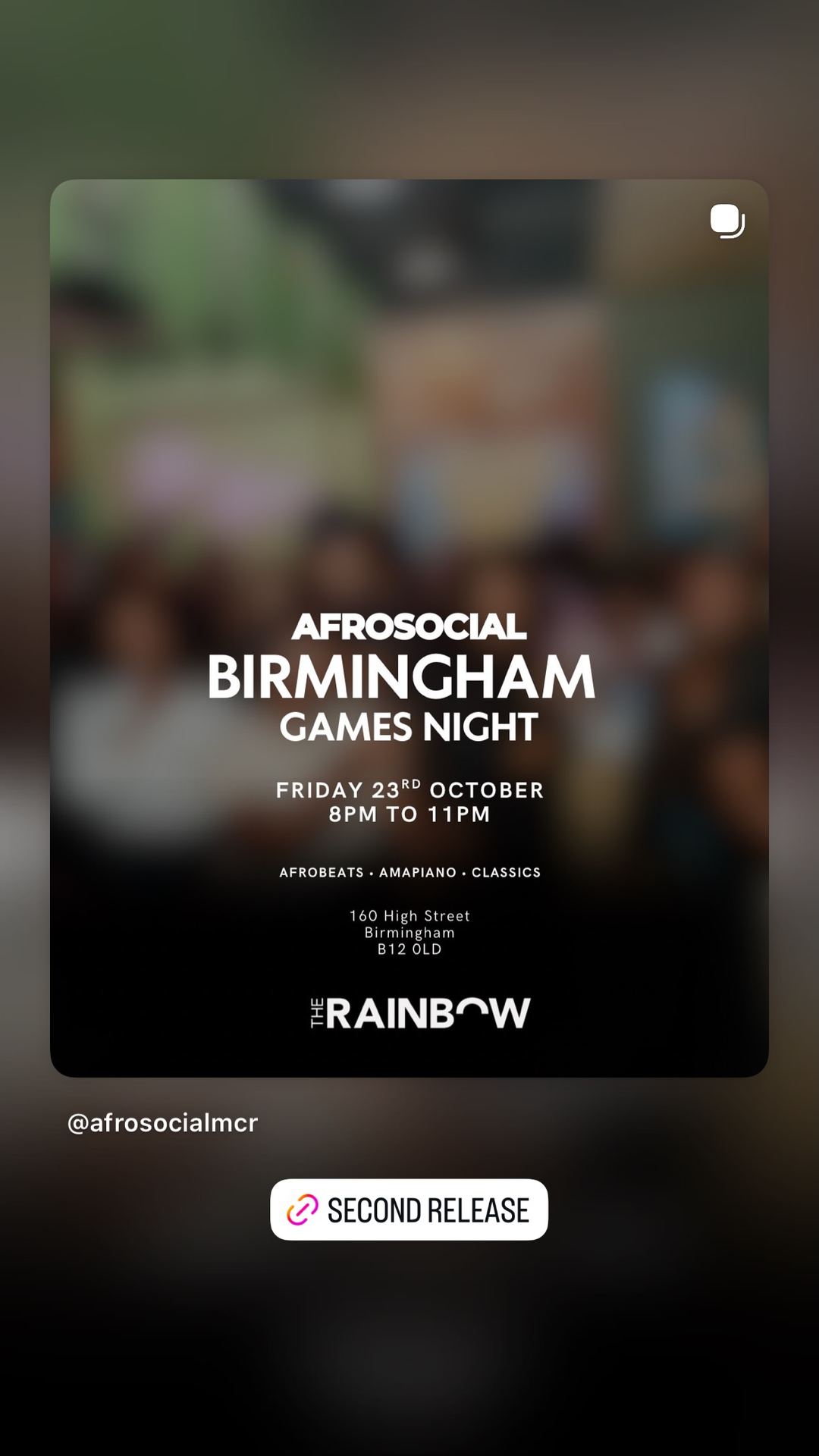 AFROSOCIAL BIRMINGHAM GAMES NIGHT