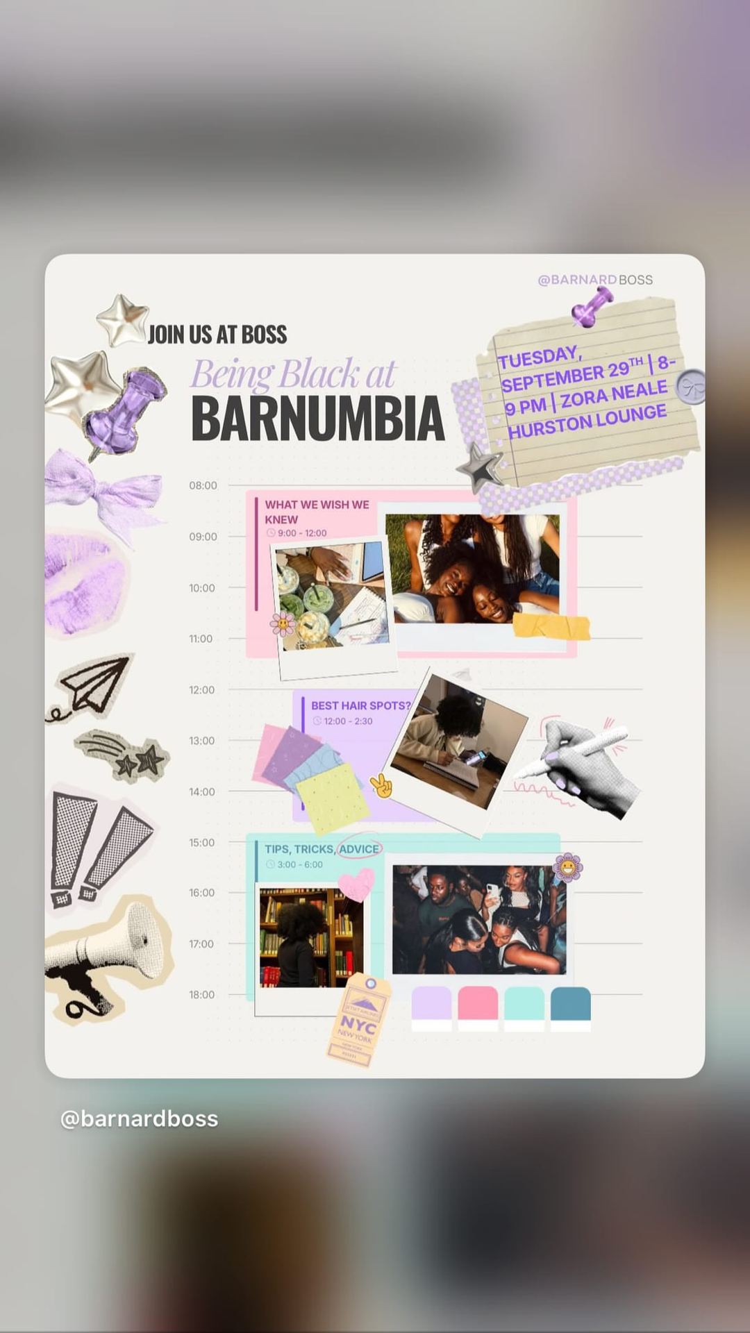 Being Black at Barnumbia