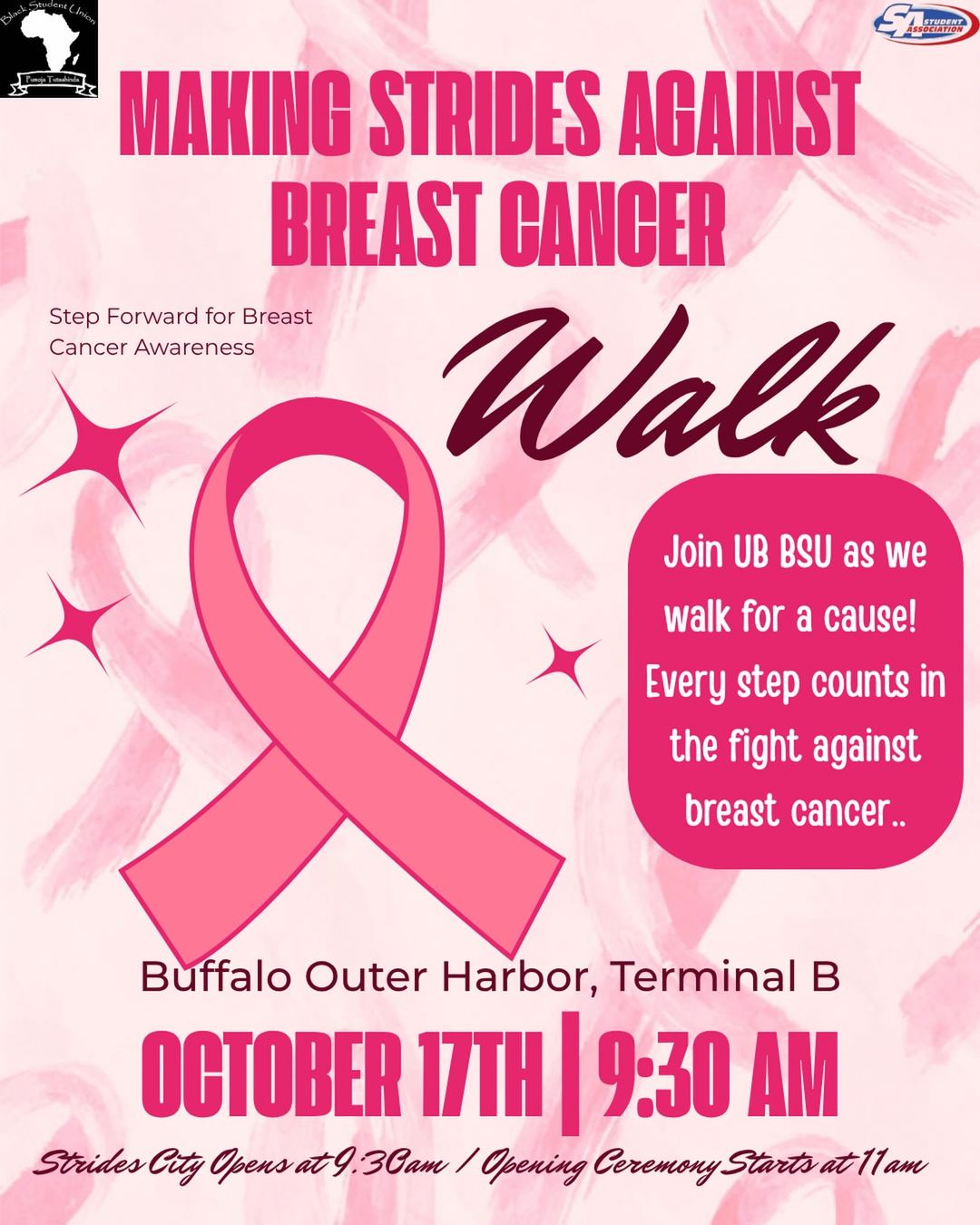 Making Strides Against Breast Cancer Walk