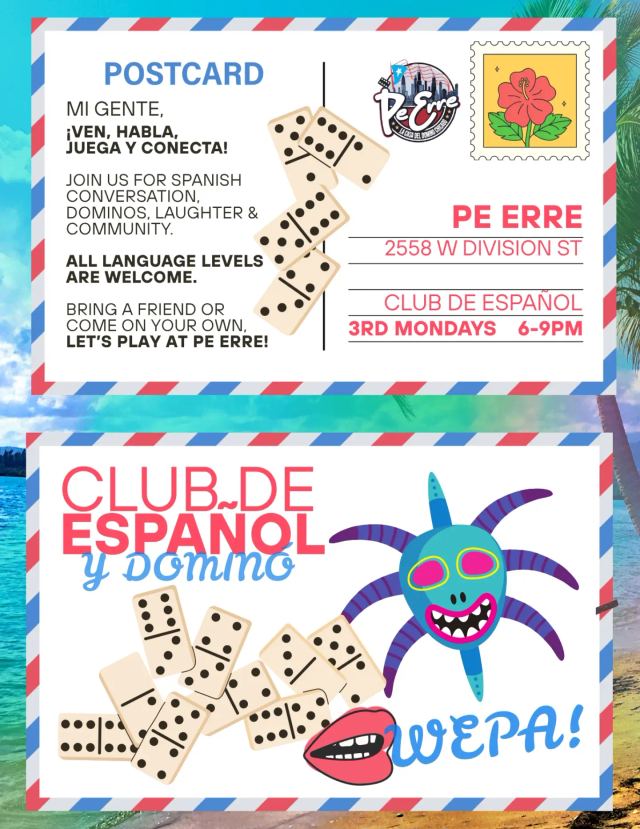 Club de Español y Domino, Mon, Oct 19, Pe Erre Casa del Domino, West Town
