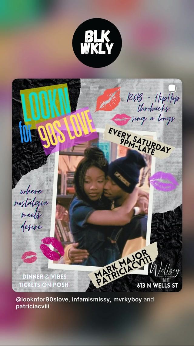 LOOKN FOR 90S LOVE, Sat, Sep 19, Wellsey, River North