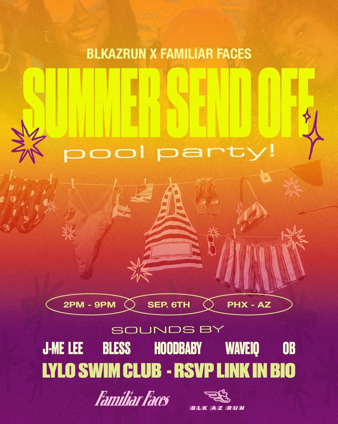Summer Send Off Pool Party!