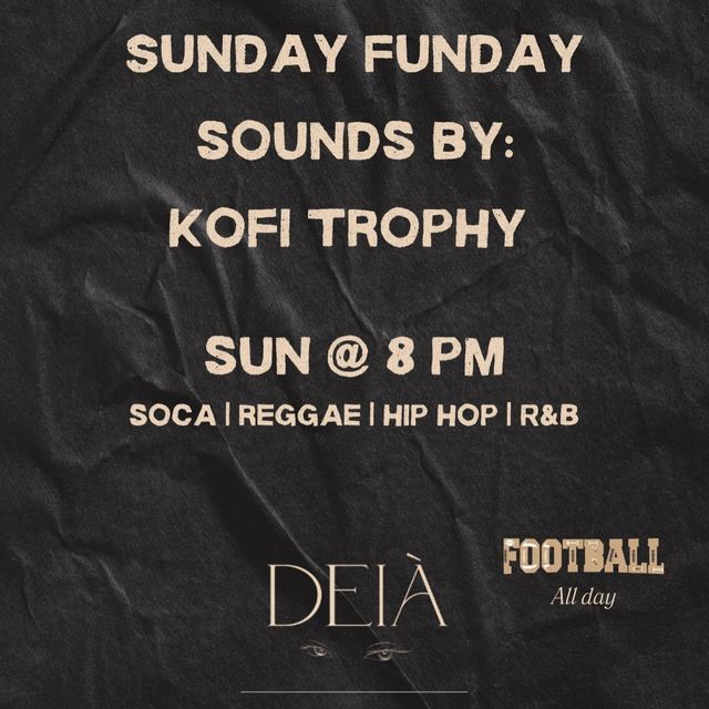 SUNDAY FUNDAY, Sun, Oct 4, Deia, Flatbush