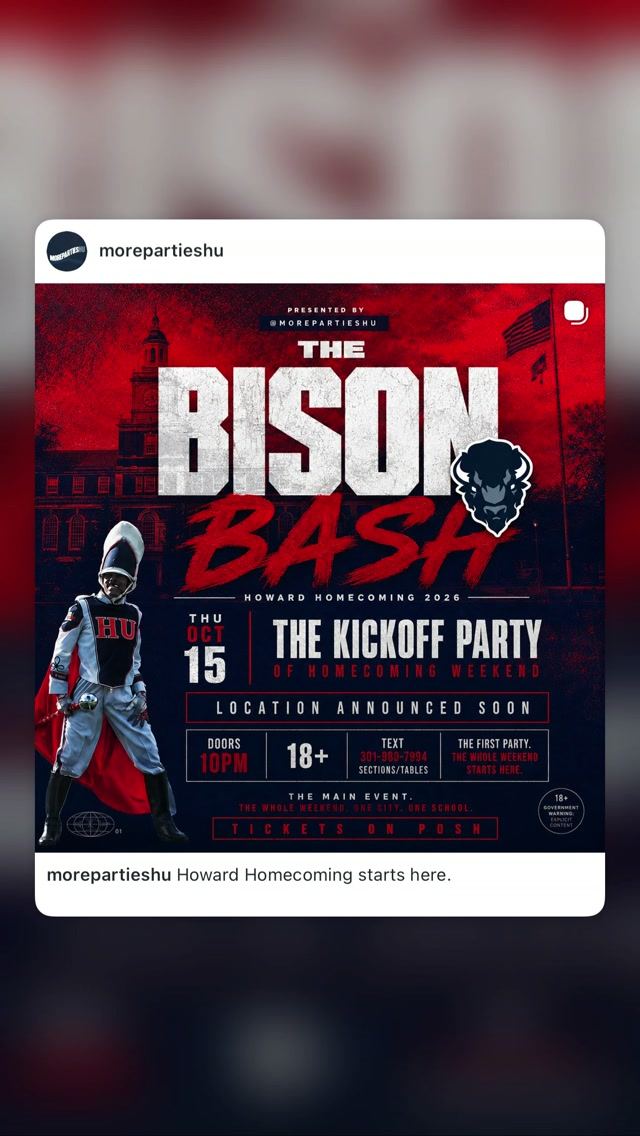 The Bison Bash, Thu, Oct 15