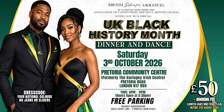 Black History Month 2026: Dinner & Dance Celebration