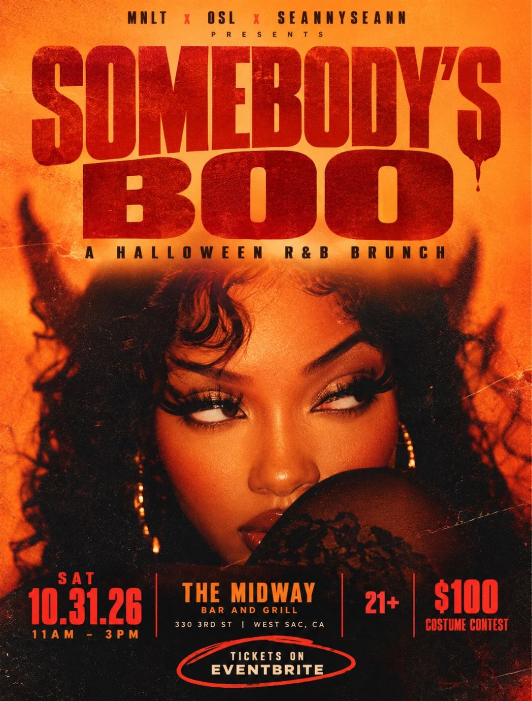 SOMEBODY'S BOO: A Halloween R&B Brunch
