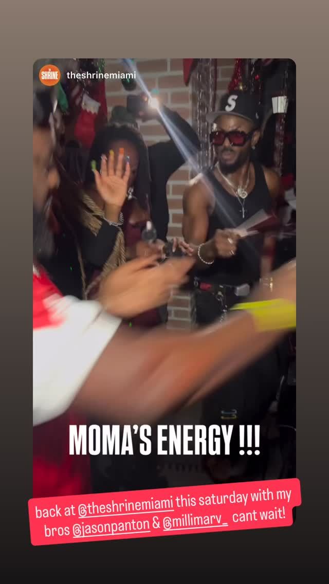 Moma's Energy, Sat, Sep 19, The Shrine
