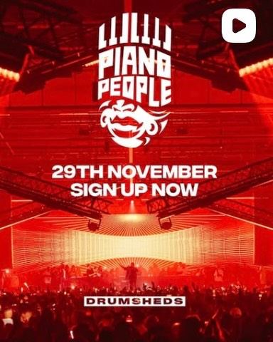 Piano People, Sun, Nov 29, Drumsheds