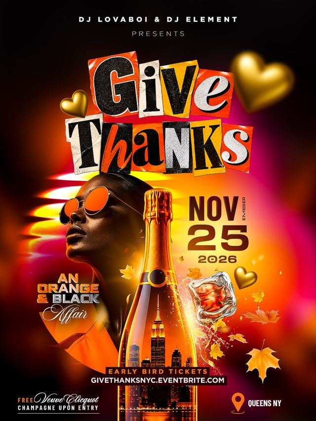 Give Thanks, Wed, Nov 25
