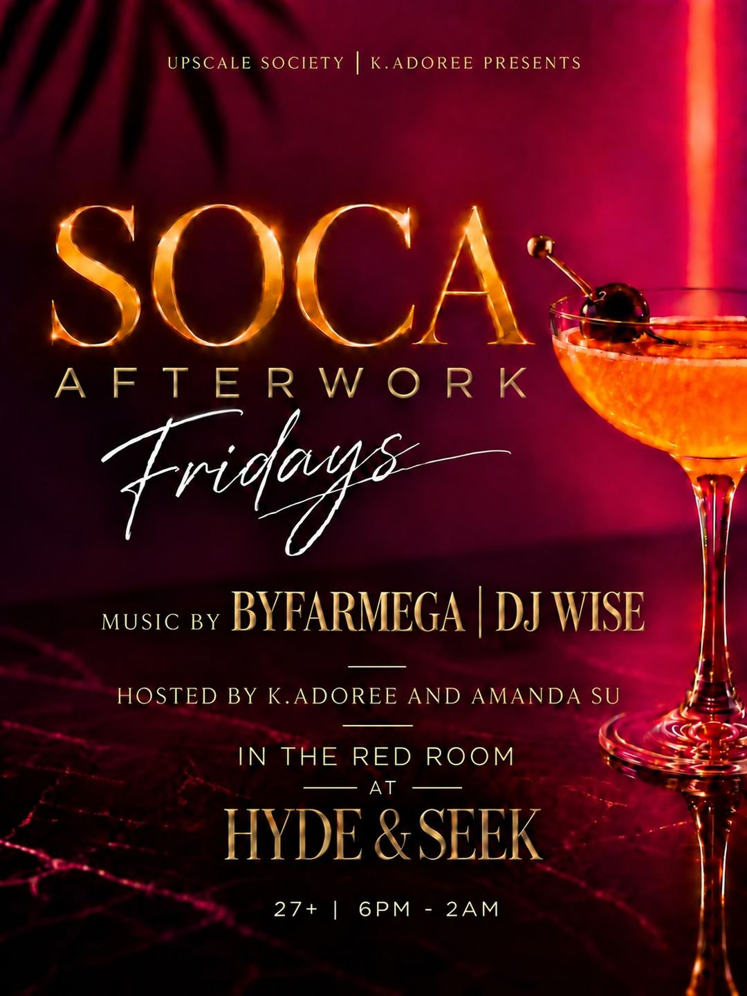 Soca Afterwork Fridays