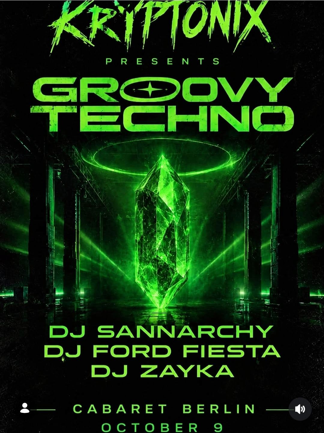 Kryptonix2026 presents Groovy Techno