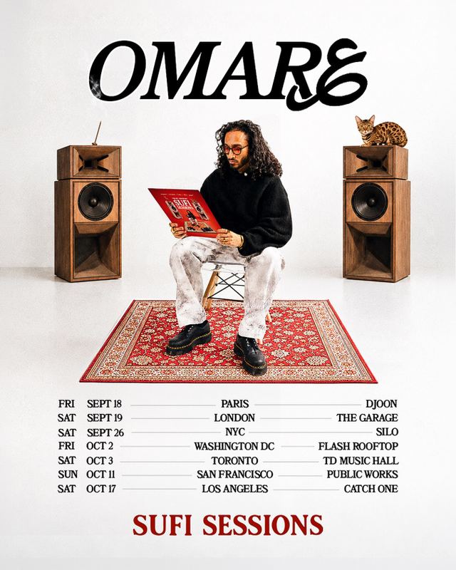 OMARE - Sufi Sessions, Sun, Oct 11, PUBLIC WORKS