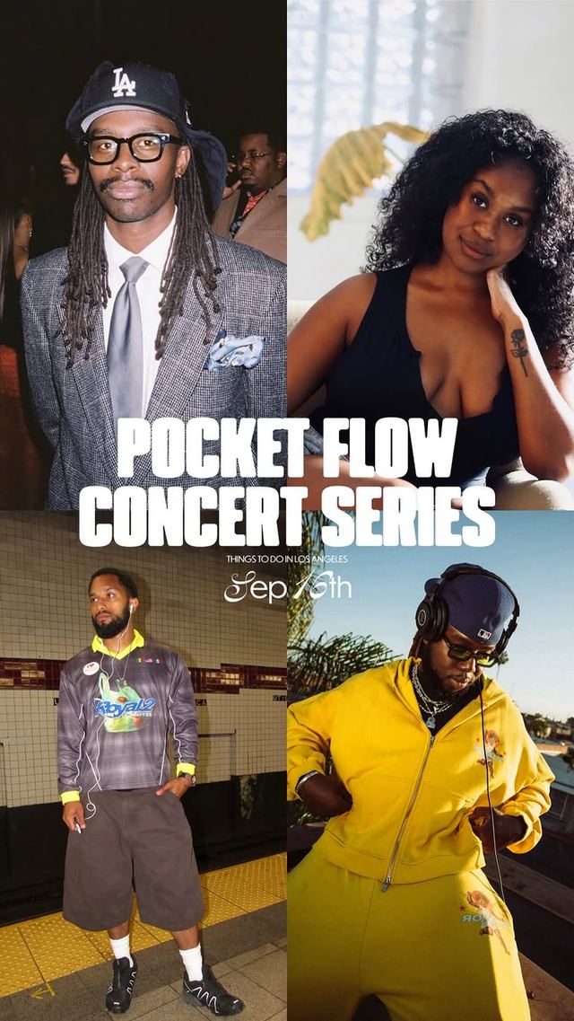 Pocket Flow Concert Series, Wed, Sep 16, El Cid Sunset, Silver Lake