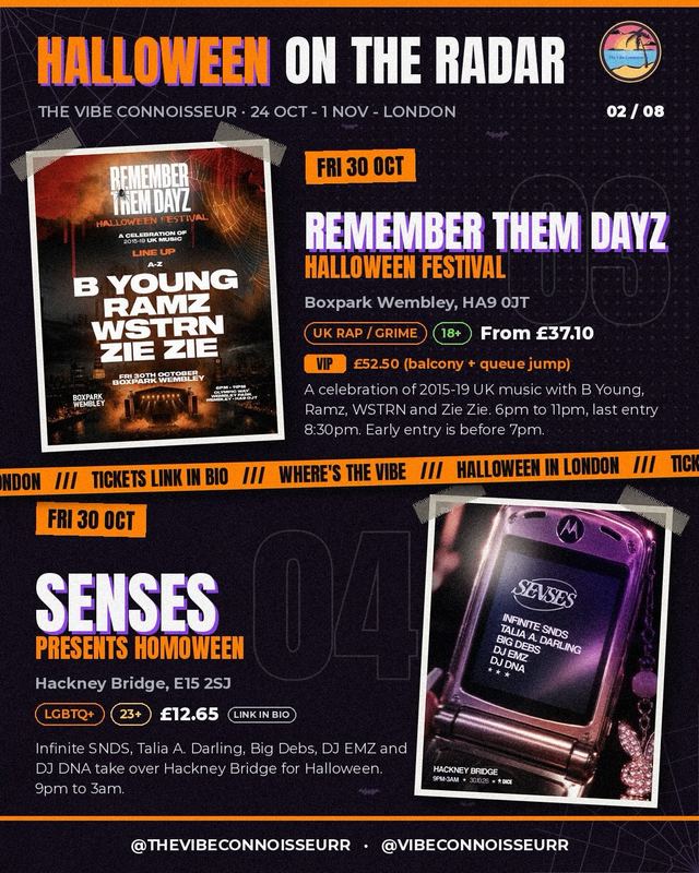 REMEMBER THEM DAYZ HALLOWEEN FESTIVAL, Fri, Oct 30, Boxpark Wembley, Wembley