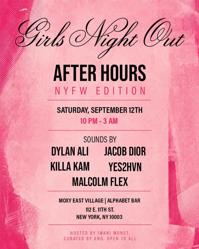 Girls Night Out: After Hours NYFW Edition, Sat, Sep 12, Alphabet Bar at Moxy East Village, East Village