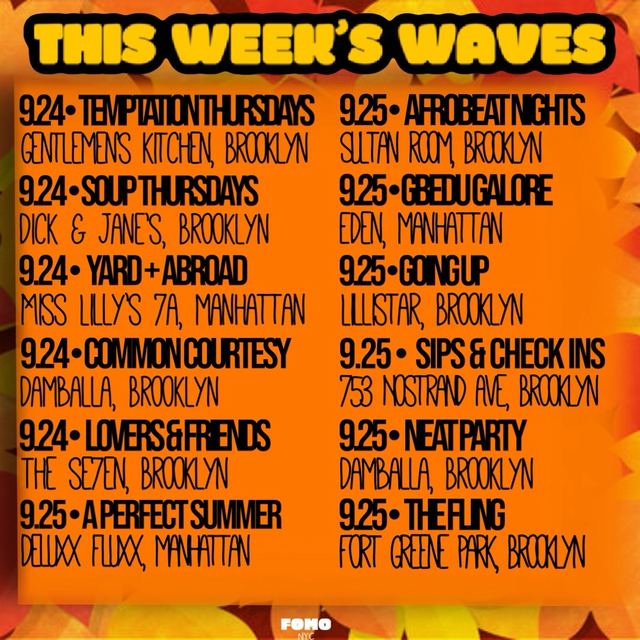 SIPS & CHECK INS, Fri, Sep 25, 753 Nostrand Ave, Crown Heights