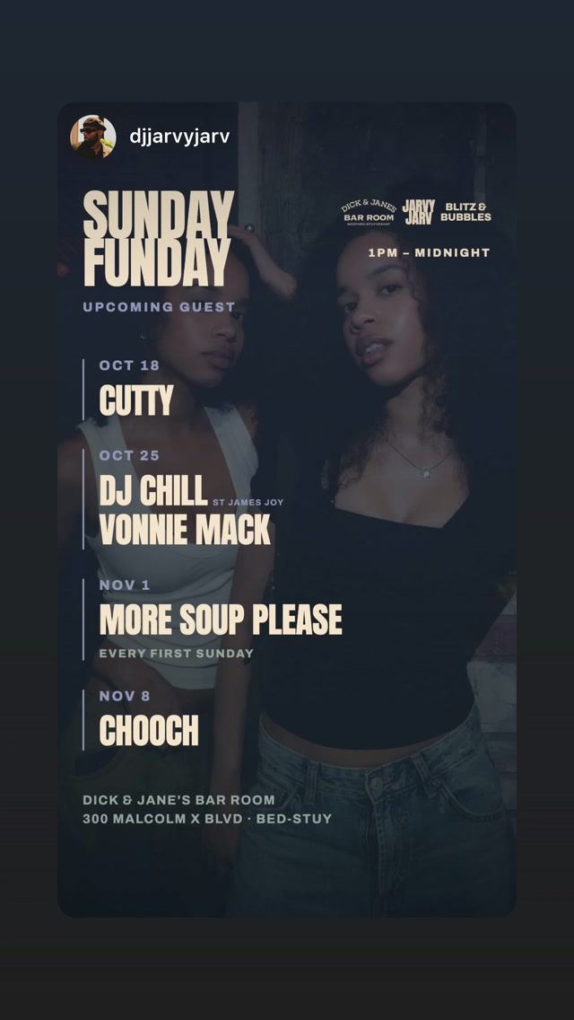 SUNDAY FUNDAY — flyer 2