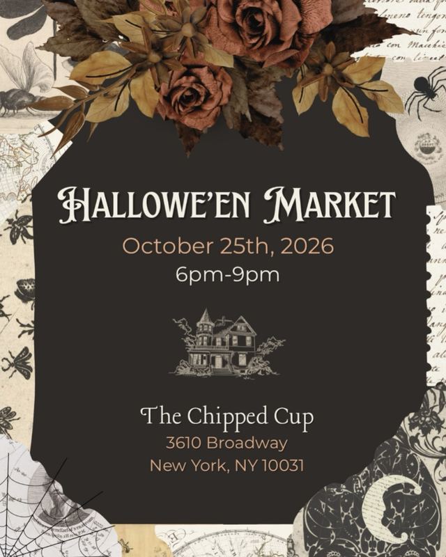 Hallowe'en Market, Sun, Oct 25, The Chipped Cup