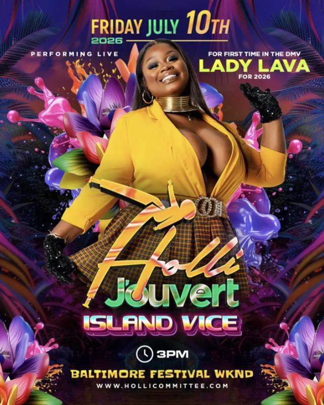 Holli Jouvert, Sun, Sep 6 – Sat, Jul 11, Power Plant Live, Inner Harbor