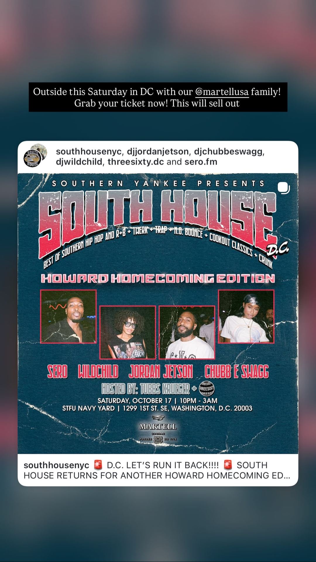 South House D.C. Howard Homecoming Edition