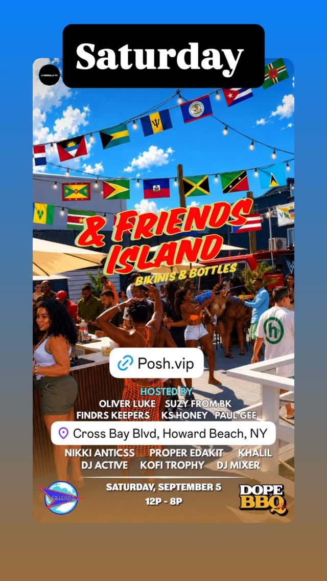 &friends Island — flyer 2