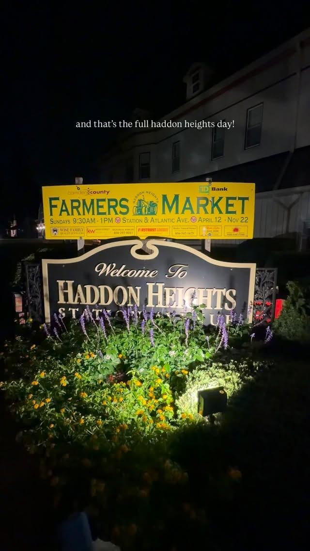 Haddon Heights Farmers Market, Thru Nov 22, Station & Atlantic Ave