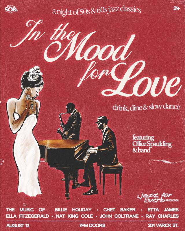 In the Mood for Love, Thu, Aug 13, Sob's, Greenwich Village