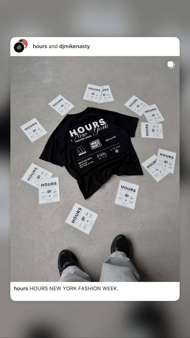 HOURS NEW YORK FASHION WEEK, Sat, Sep 12, 162 FLEX, Lower East Side