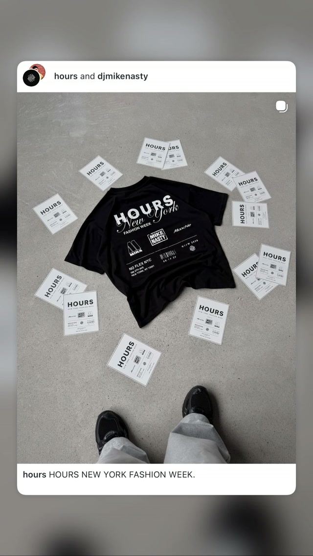 HOURS NEW YORK FASHION WEEK, Sat, Sep 12, 162 FLEX, Lower East Side