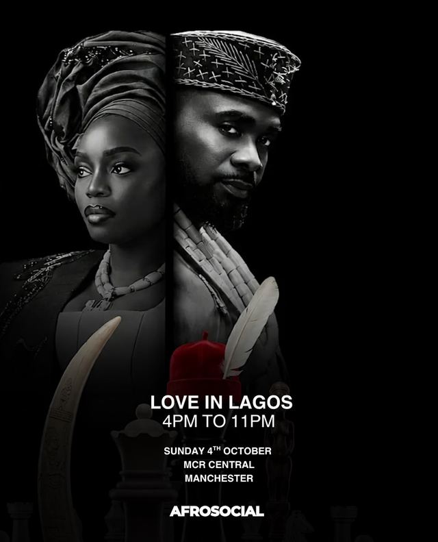 LOVE IN LAGOS, Sun, Oct 4, MCR Central