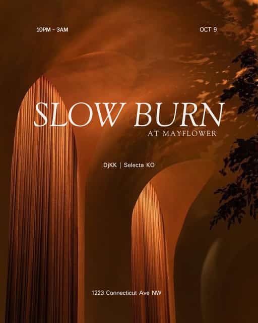 SLOW BURN | Nigerian Independence Edition, Fri, Oct 9, Mayflower, Dupont Circle