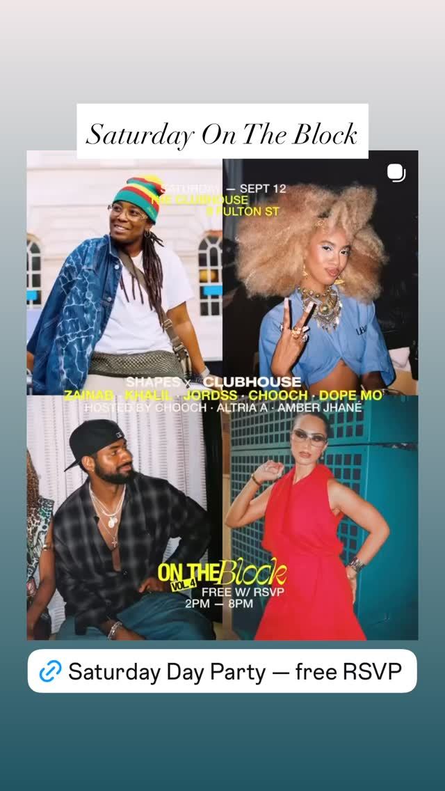 ON THE Block VOL 4, Sat, Sep 12, The Clubhouse, Downtown Brooklyn