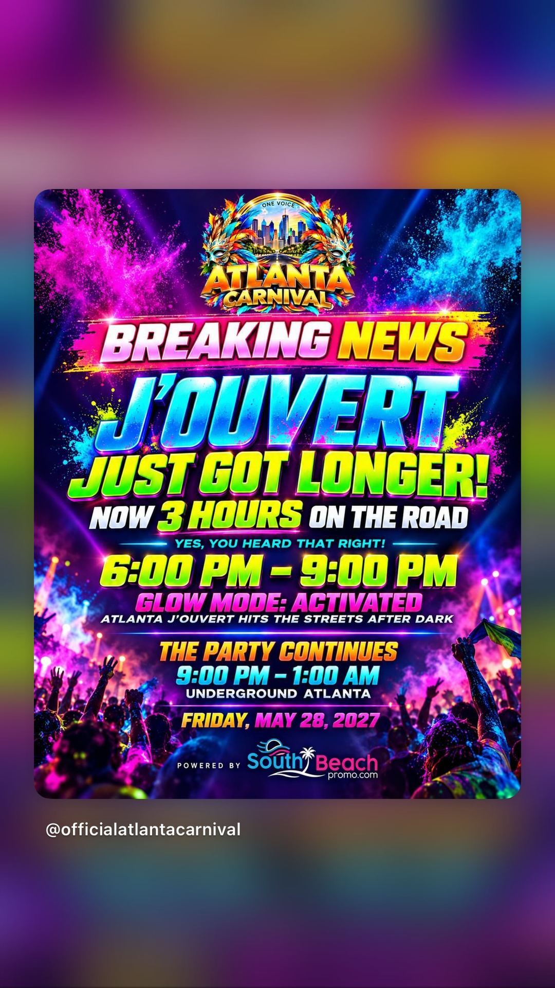The Jump Continues Underground — flyer 2