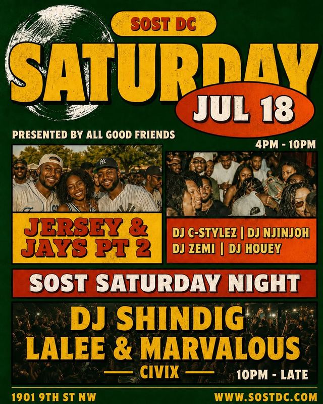Sost DC Saturday, Sat, Jul 18, Sost, Shaw