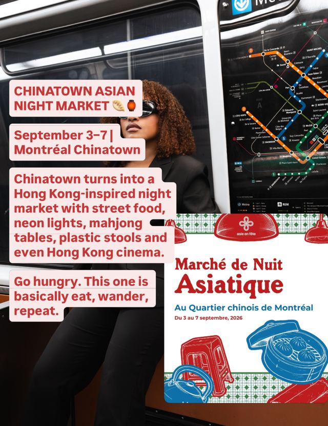 CHINATOWN ASIAN NIGHT MARKET, Thu, Sep 3 – Mon, Sep 7, Montréal Chinatown