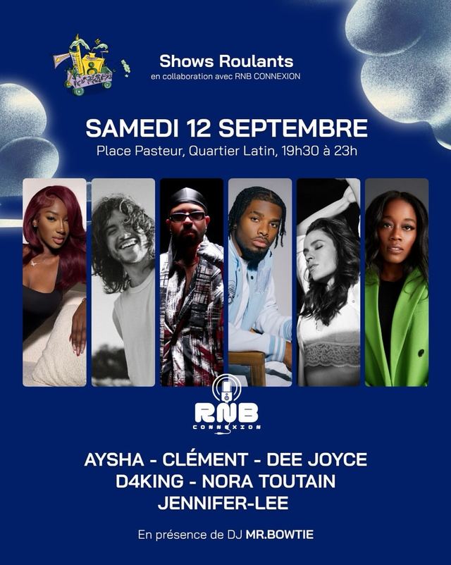 Shows Roulants, Sat, Sep 12, Place Pasteur, Quartier Latin
