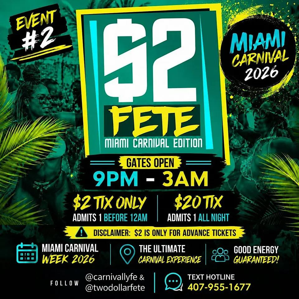 $2 Fete Miami