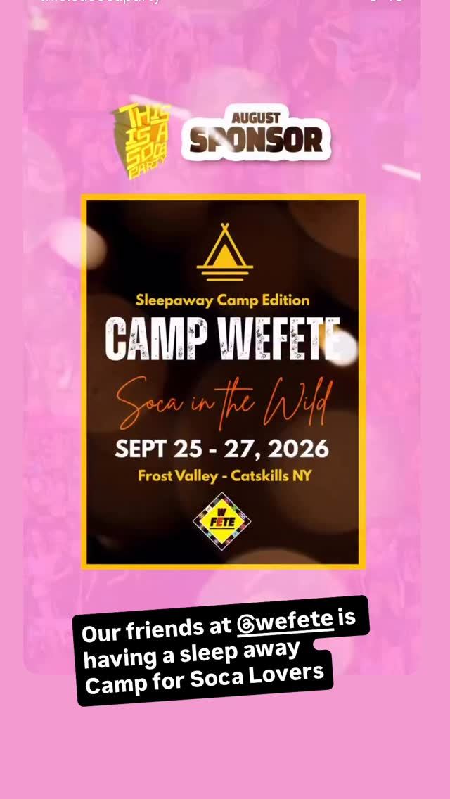Camp WeFete — flyer 2