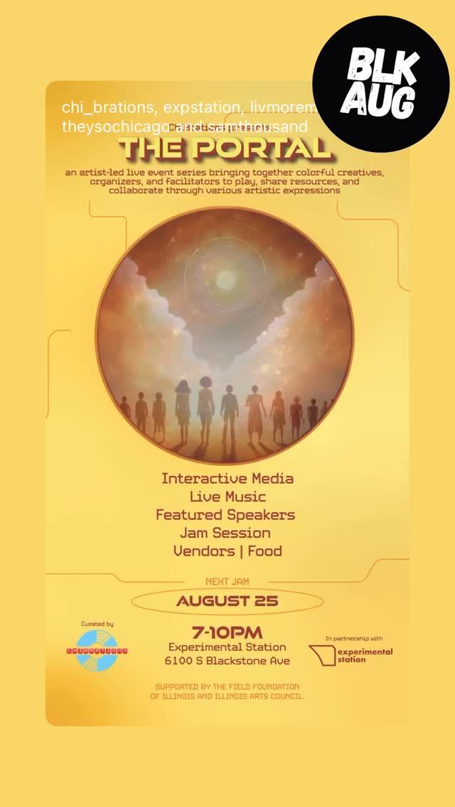 The Portal, Tue, Aug 25, Experimental Station, Woodlawn
