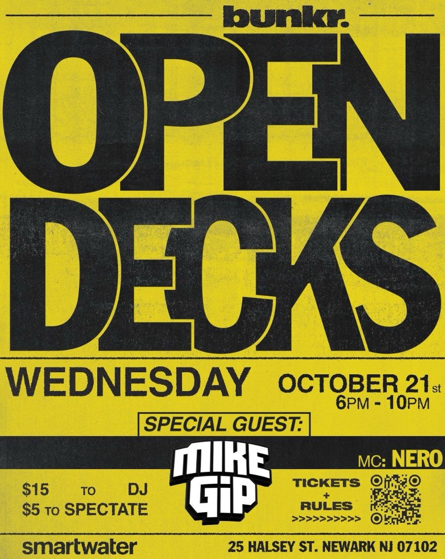 Bunkr. Open Decks