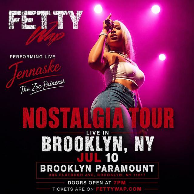 Nostalgia Tour, Fri, Jul 10, Brooklyn Paramount, Downtown Brooklyn