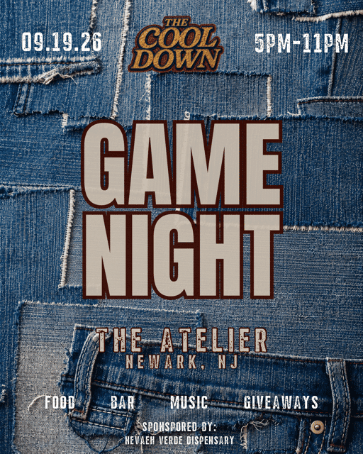 The Cool Down: Game Night, Sat, Sep 19, The Atelier