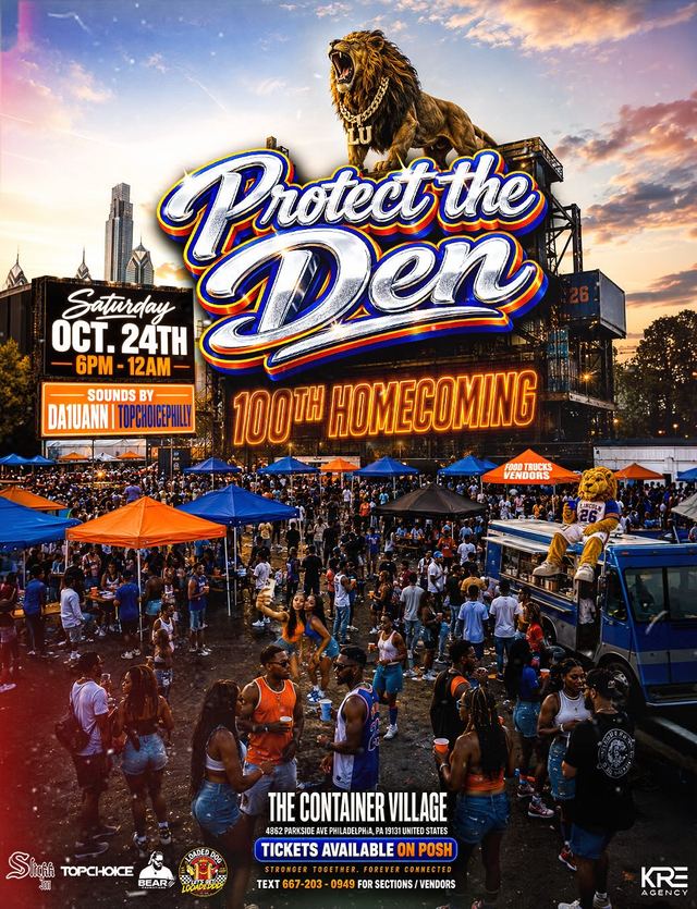 Protect the Den: 100th Homecoming, Sat, Oct 24, The Container Village