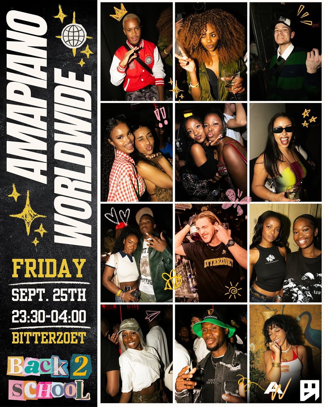 AMAPIANO WORLDWIDE — flyer 3