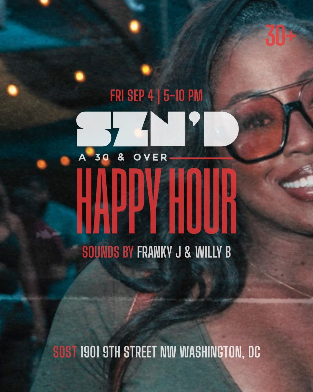 Szn'd a 30 & Over Happy Hour