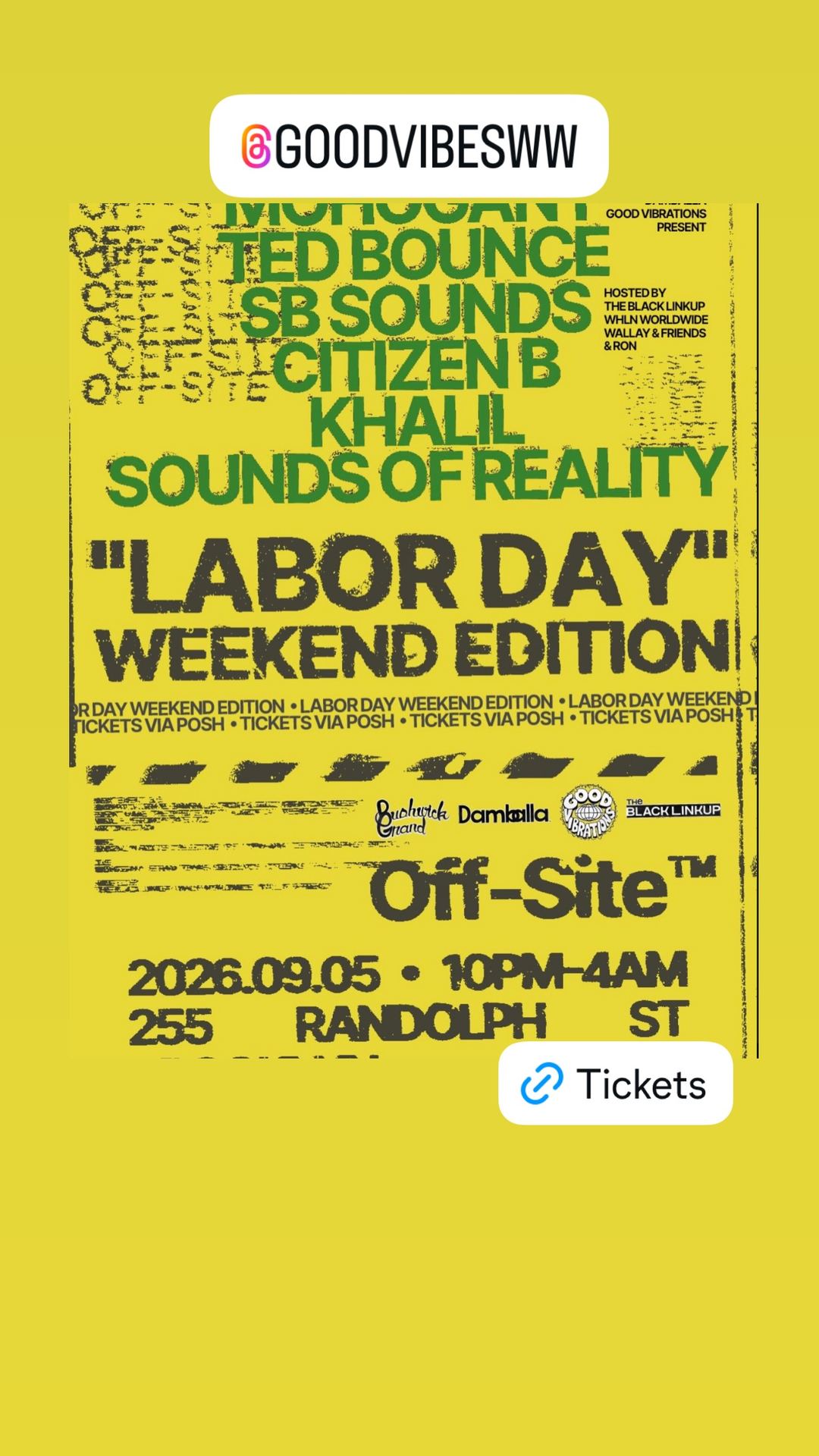 OFF-SITE™️ "LABOR DAY" WEEKEND EDITION — flyer 2