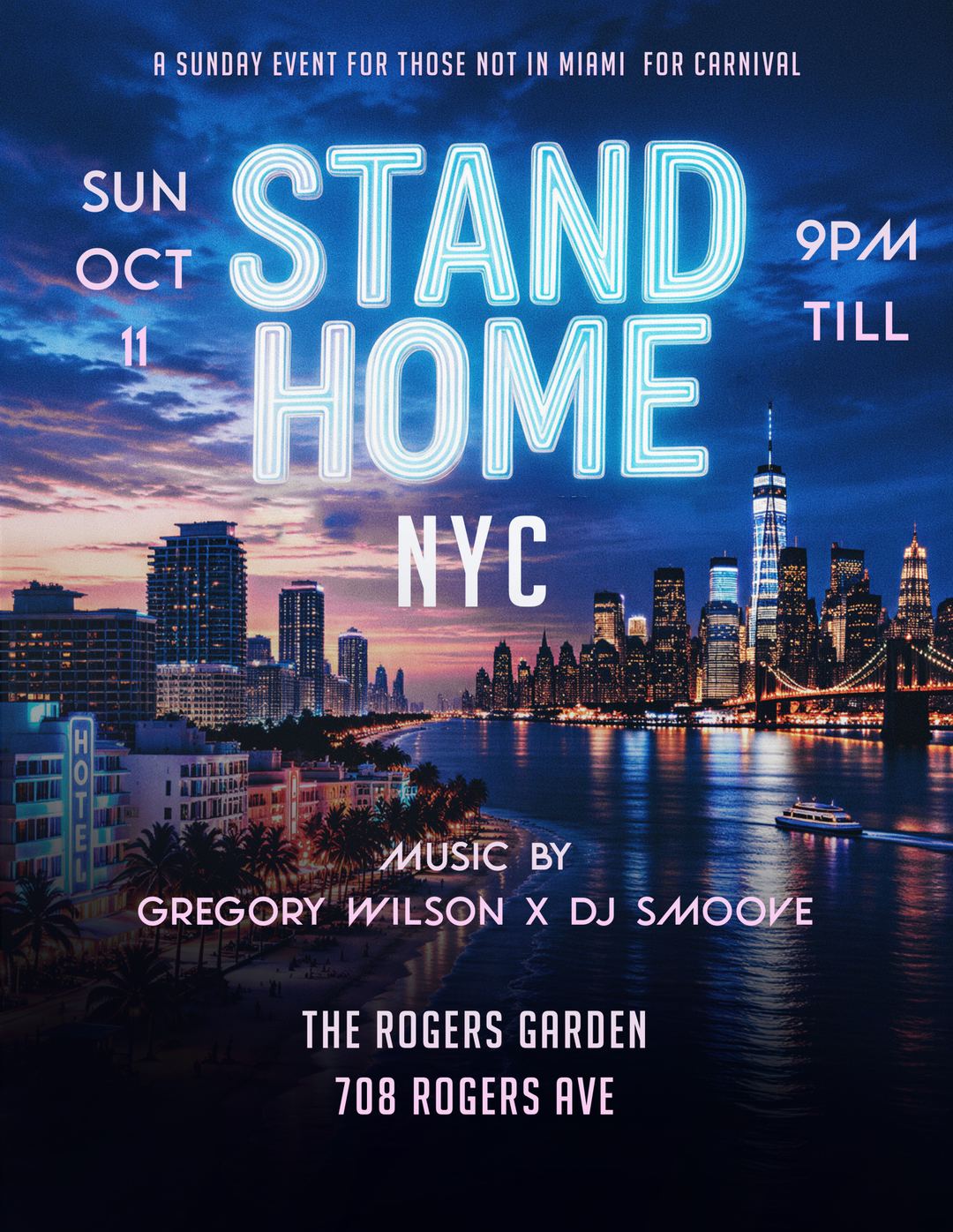 STAND HOME NYC