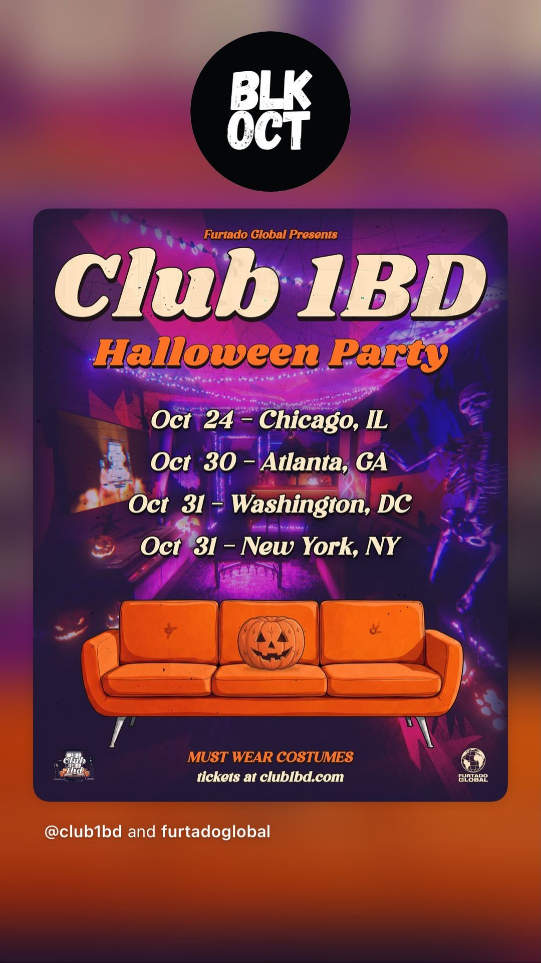 Club 1BD Halloween Party