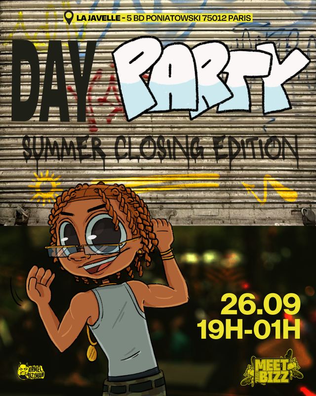 MEET THE BIZZ R&B DAY PARTY SUMMER CLOSING EDITION, Sat, Sep 26, La Javelle