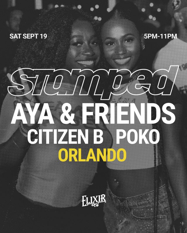 Stamped, Sat, Sep 19, Elixir, Downtown